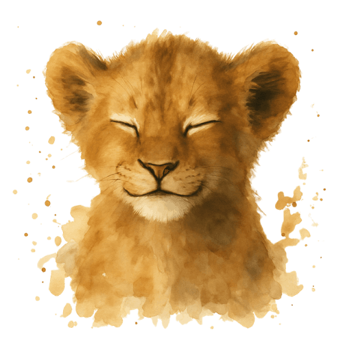 Lana — the smiling lion cub