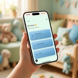 Kid using emotion menu